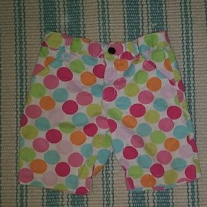 Polka dot shorts